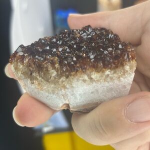 Heat treated amethyst Cluster